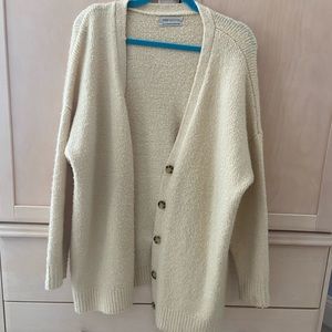 Medium Tan Urban Outfitters Duster Sweater